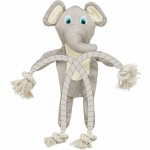 Jucărie din pluș pentru câini Trixie Poliester Elefant 42 cm