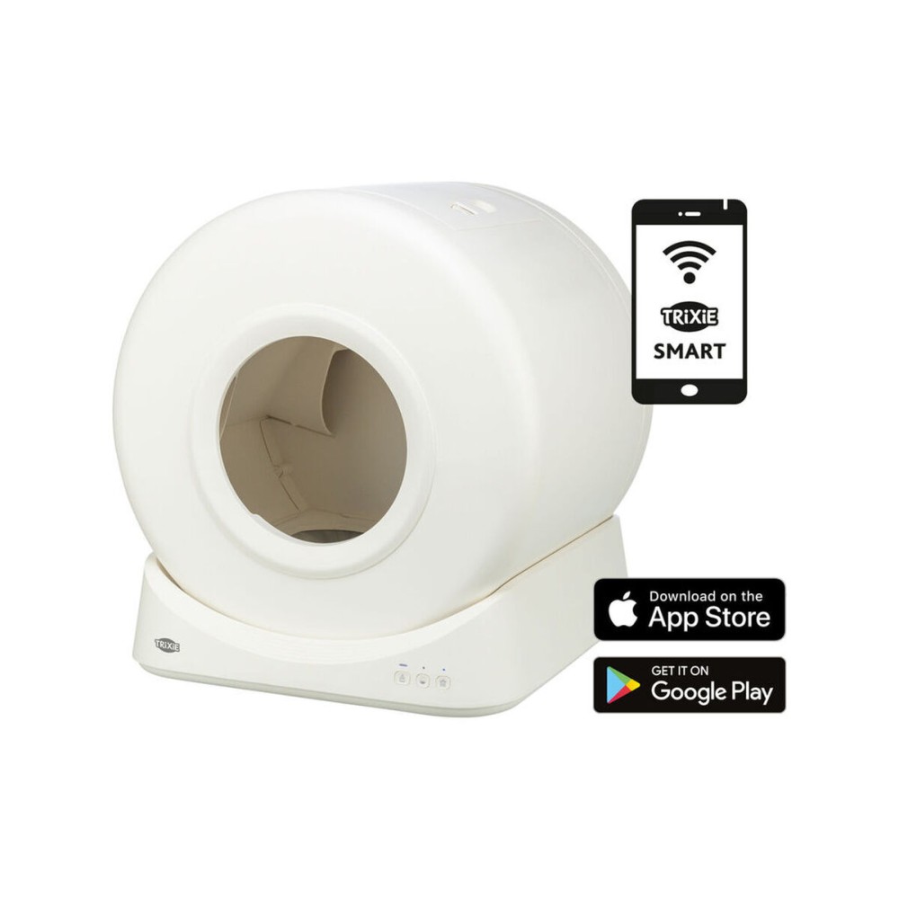 Litieră autop curățabilă pentru pisici Trixie Alb 51 x 56 x 54 cm Plastic