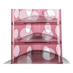 Jucărie pentru pisici Trixie Cheese Tower Alb Roz Cauciuc Plastic 32 x 32 x 32 cm