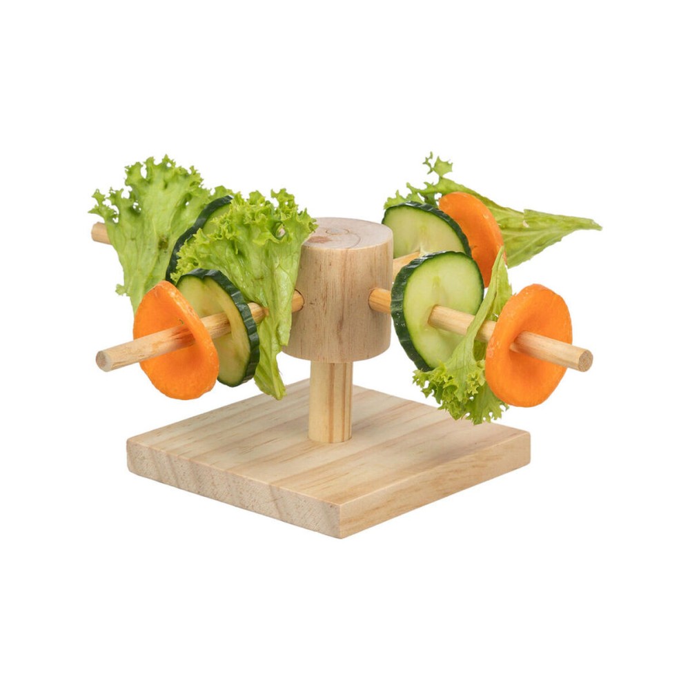 Castron de hrană pentru animale de companie Trixie Maro Lemn 22 x 8 x 22 cm