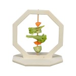 Castron de hrană pentru animale de companie Trixie Lemn 17 x 12 x 17 cm