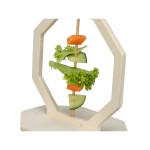 Castron de hrană pentru animale de companie Trixie Lemn 17 x 12 x 17 cm