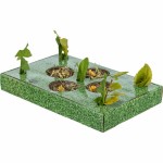 Tavă pentru gustari Trixie Verde Carton 28 x 3,8 x 18 cm