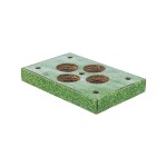 Tavă pentru gustari Trixie Verde Carton 28 x 3,8 x 18 cm
