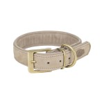 Zgardă pentru câini Trixie Pure Gri deschis XS 25-31 cm