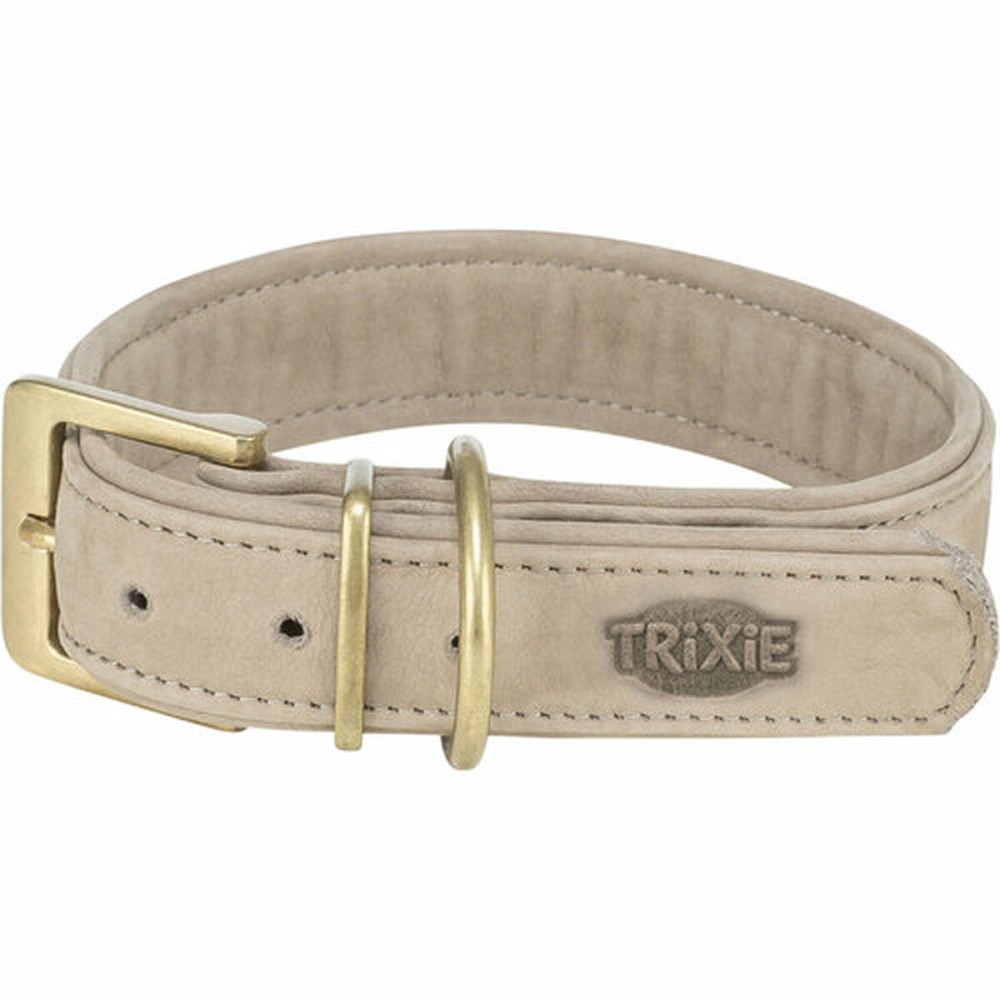 Zgardă pentru câini Trixie Pure Gri deschis M 36-43 cm