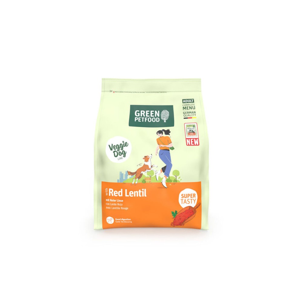 Nutreț Green Petfood VeggieDog Red Lentil 900 g