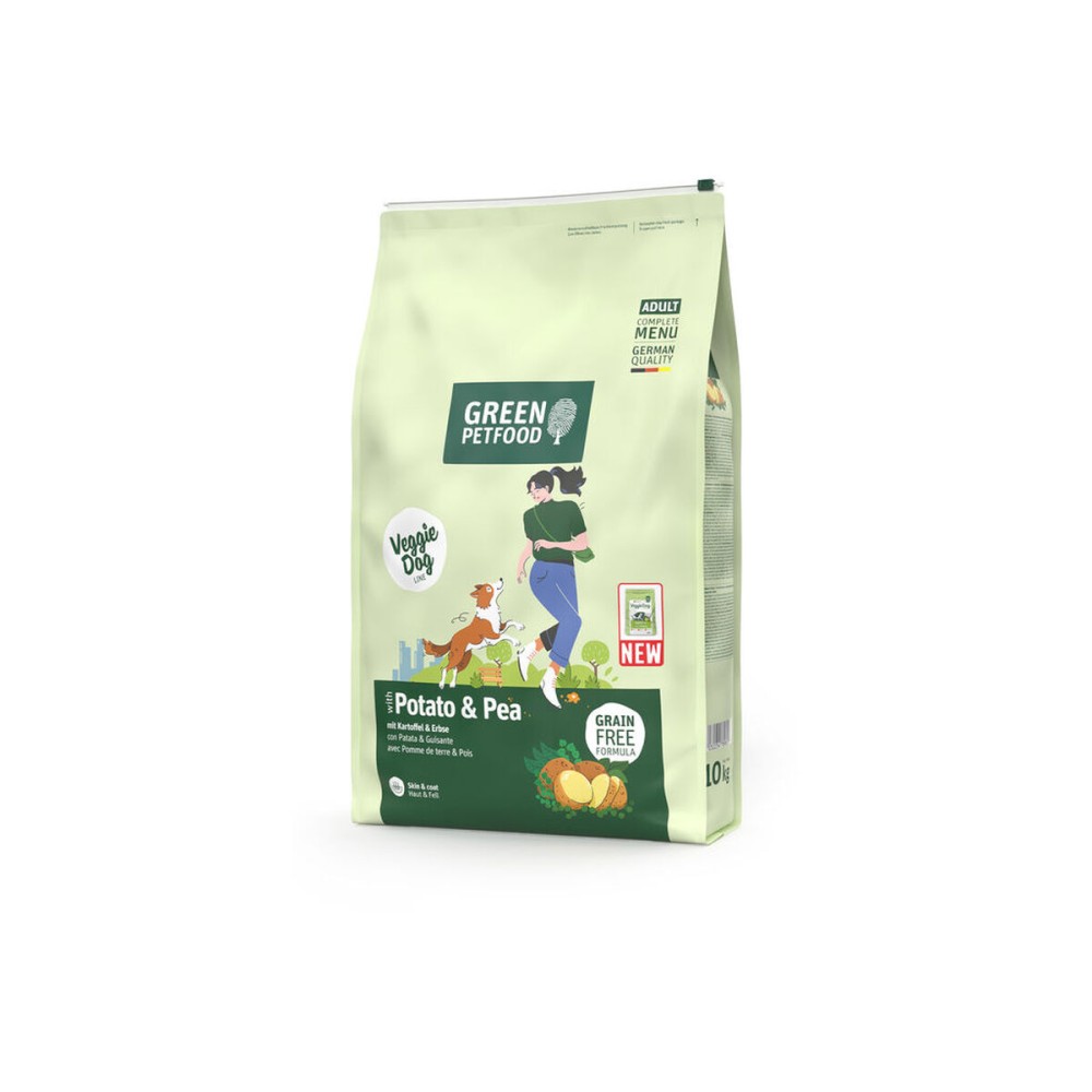 Nutreț Green Petfood Veggie Dog Adult Cartofi Mazăre 10 kg