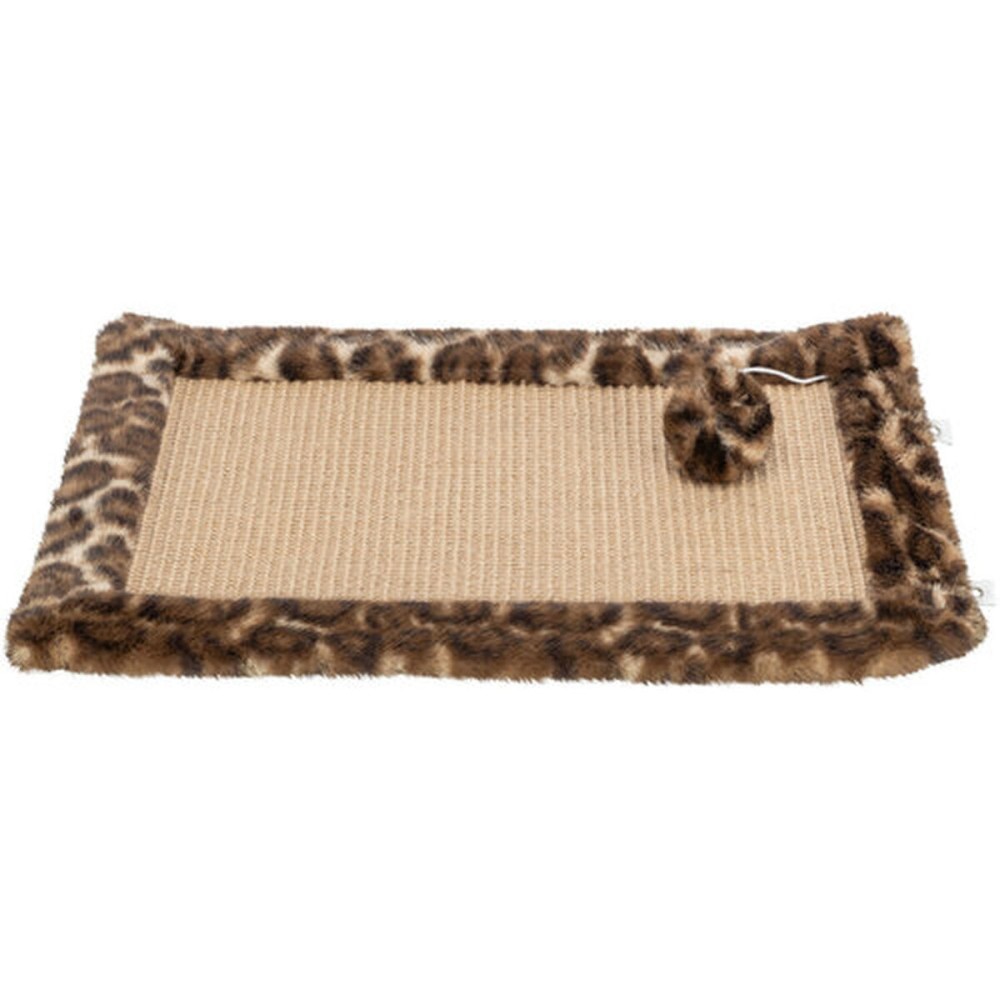 Suport de Ascuțit Gheare pentru Pisici Trixie Leo Maro Poliester Sisal EVA 55 x 35 cm Covor