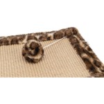 Suport de Ascuțit Gheare pentru Pisici Trixie Leo Maro Poliester Sisal EVA 55 x 35 cm Covor