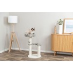 Suport de Ascuțit Gheare pentru Pisici Trixie Leo Crem Ø 48 cm 82 cm