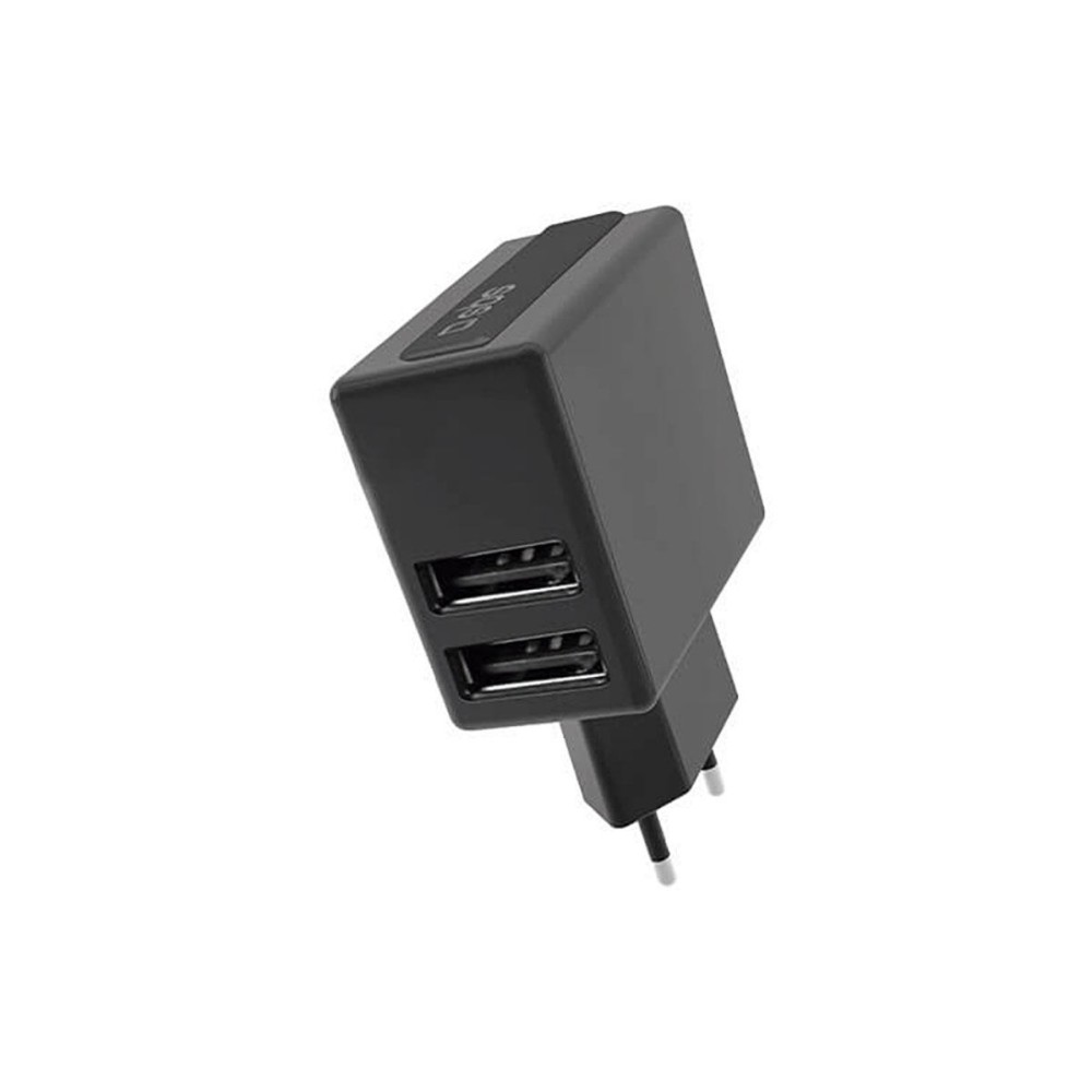 Încărcător de Perete SBS TETRAV2USB2A Negru