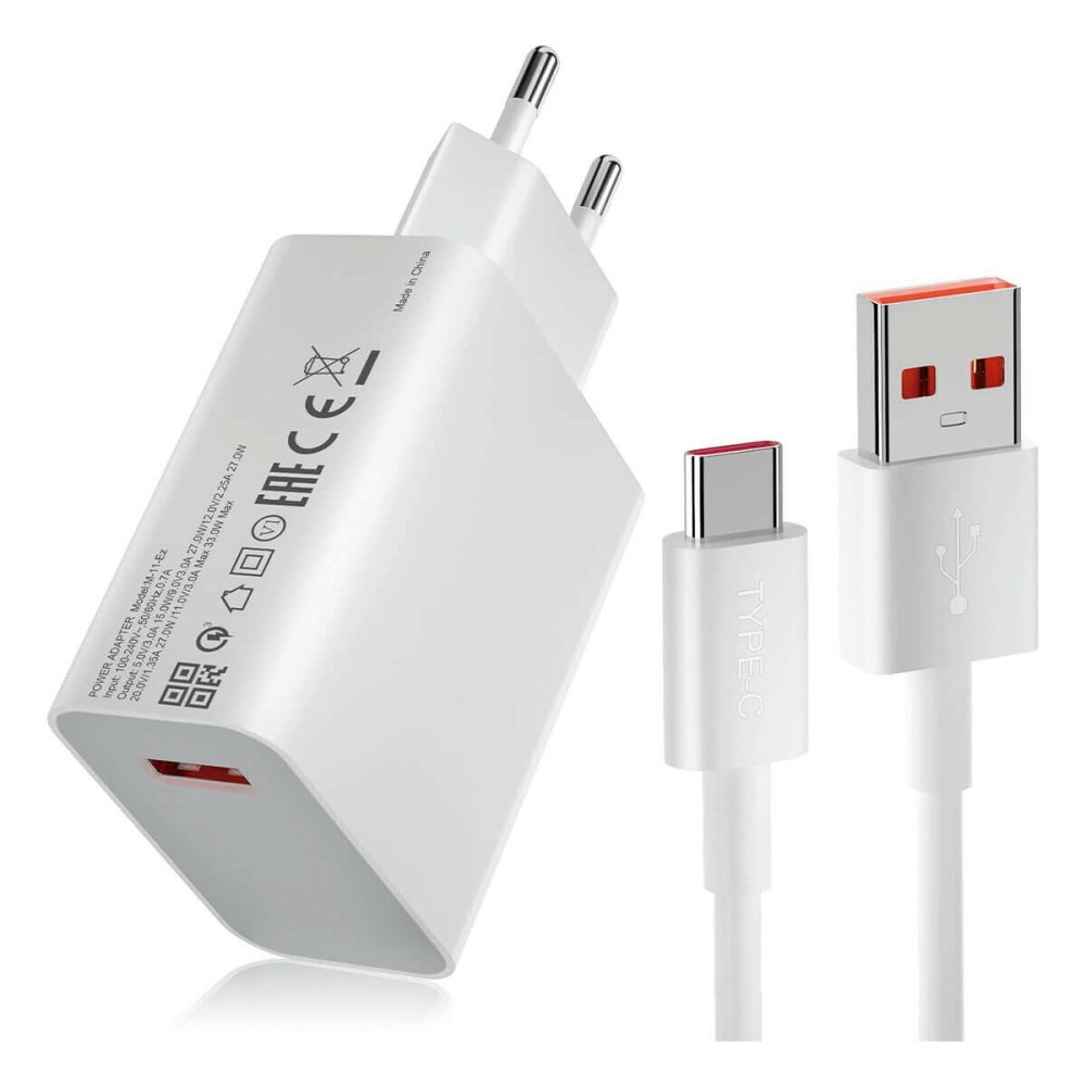 Încărcător de Perete Xiaomi BHR6039EU Alb 33 W