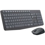 Tastatură și Mouse Fără Fir Logitech 920-007919 Negru Gri Qwerty Spaniolă