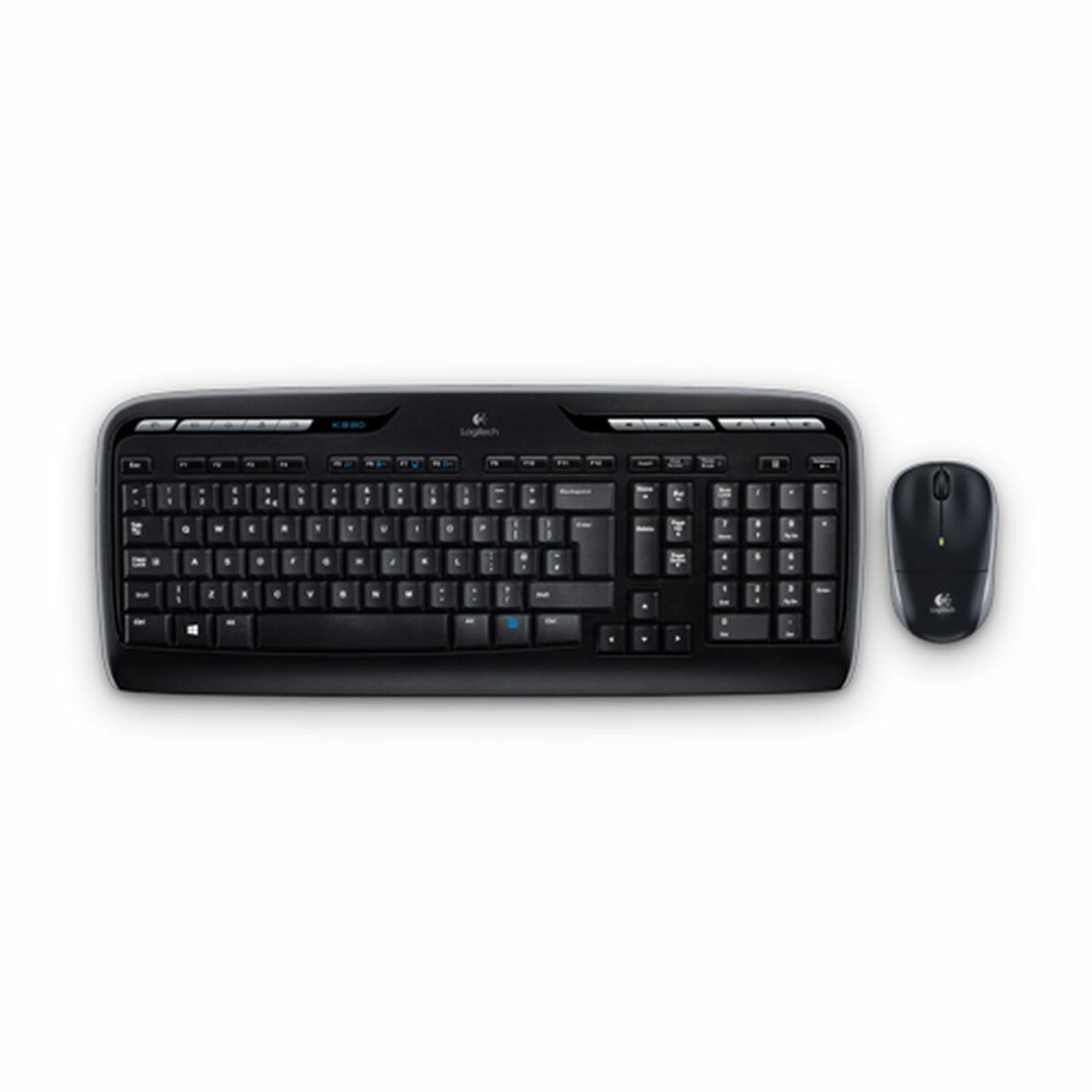 Tastatură și Mouse Logitech MK330 Negru Qwerty Spaniolă