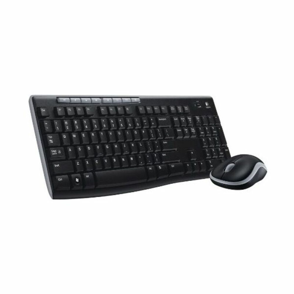 Tastatură și Mouse Optic Logitech MK270 Negru Qwerty Spaniolă QWERTY