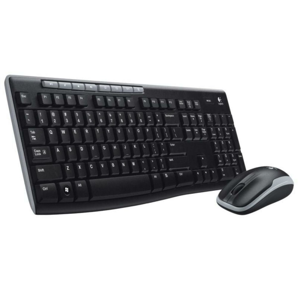Tastatură și Mouse Optic Logitech MK270 Negru Qwerty Spaniolă QWERTY