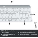 Tastatură și Mouse Logitech 920-009199 Alb Qwerty Spaniolă