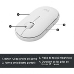 Tastatură și Mouse Logitech 920-009199 Alb Qwerty Spaniolă