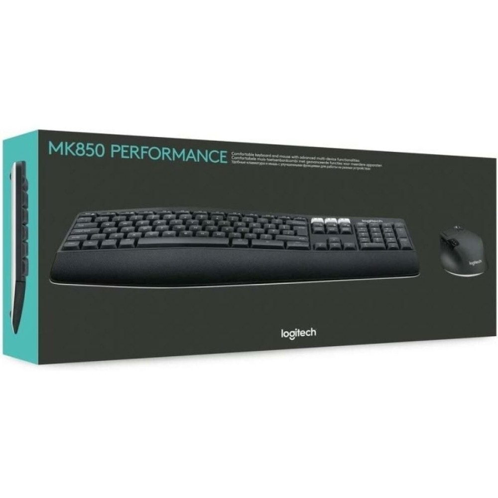 Tastatură și Mouse Logitech MK850 Negru Qwerty Spaniolă