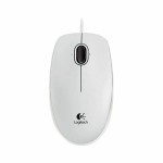 Mouse Optic Logitech B100 Alb 800 dpi (1 Unități)