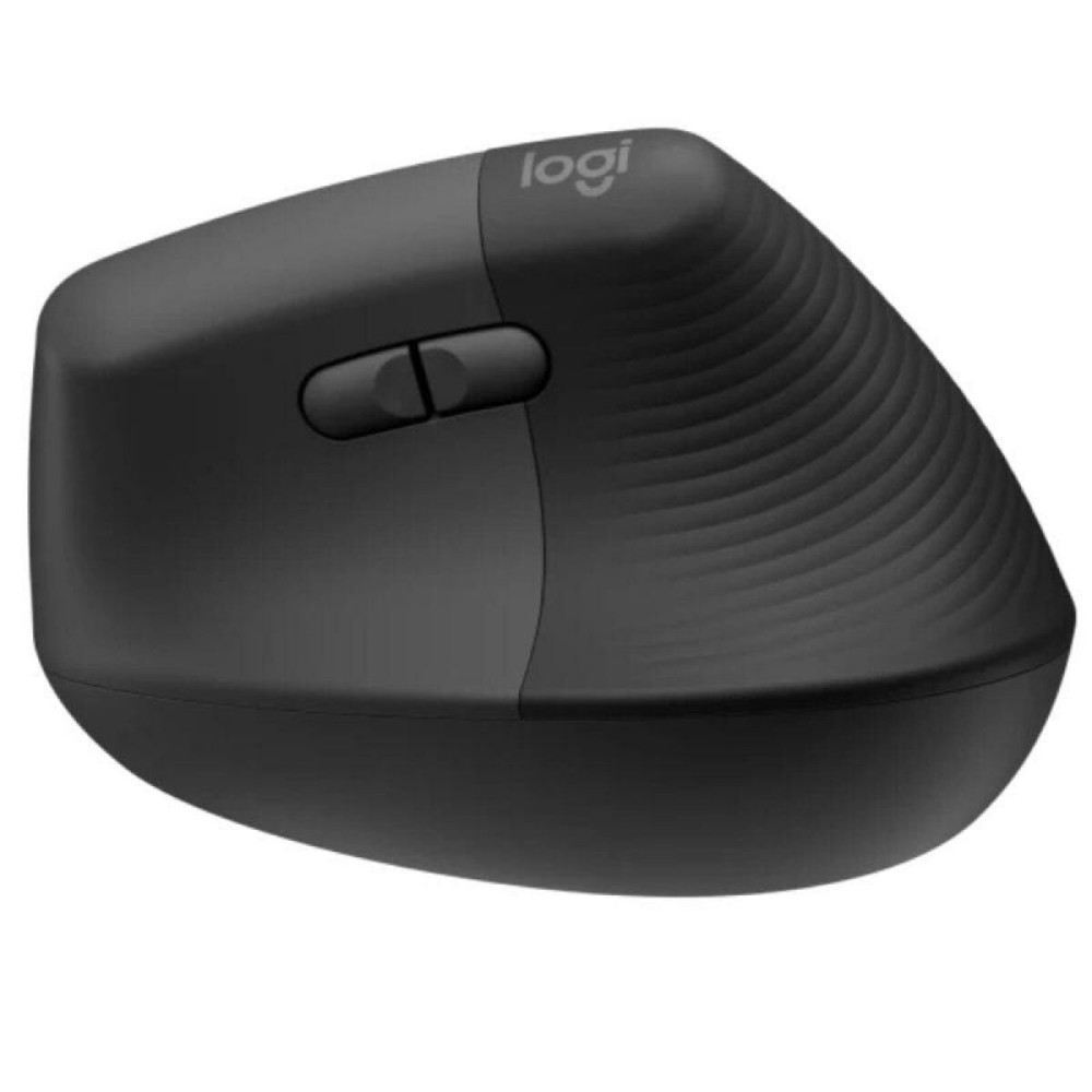 Mouse Logitech Lift Albastru Negru 4000 dpi Ergonomic