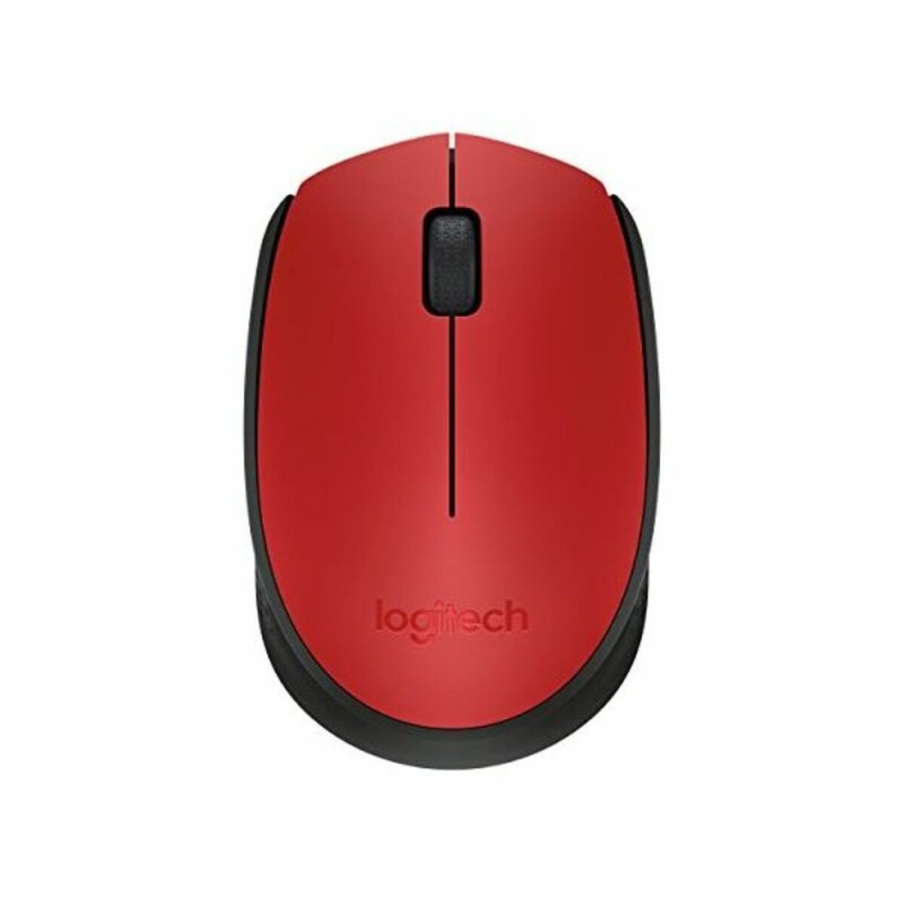 Mouse Fără Fir Logitech M171 Roșu 1000 dpi