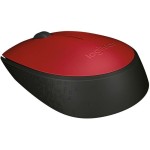 Mouse Fără Fir Logitech M171 Roșu 1000 dpi