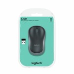 Mouse Fără Fir Logitech LGT-M185G Negru Gri 1000 dpi