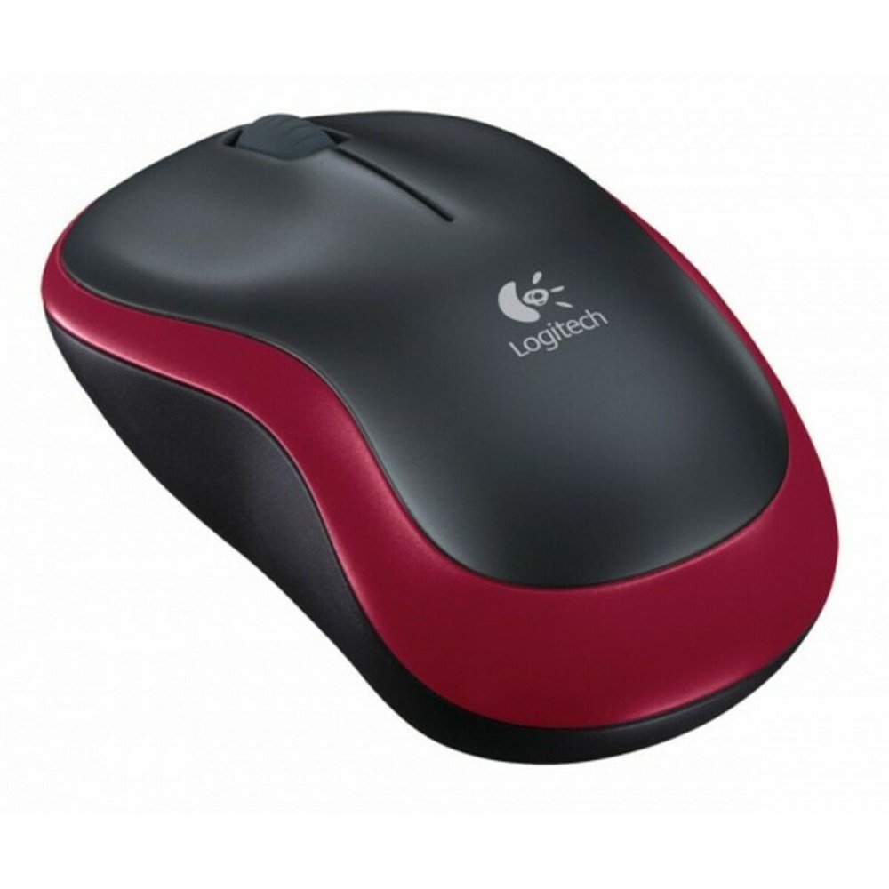 Mouse Fără Fir Optic Logitech LGT-M185R Roșu 1000 dpi