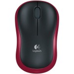 Mouse Fără Fir Optic Logitech LGT-M185R Roșu 1000 dpi