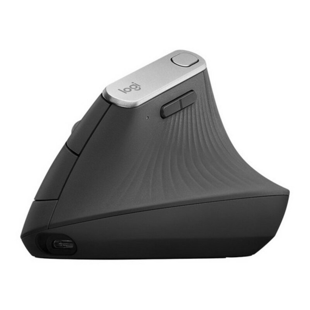 Mouse Fără Fir Optic Logitech MX Vertical 4000 dpi Gri Oțel 4000 dpi