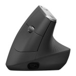 Mouse Fără Fir Optic Logitech MX Vertical 4000 dpi Gri Oțel 4000 dpi