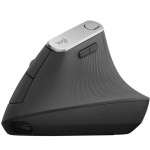Mouse Fără Fir Optic Logitech MX Vertical 4000 dpi Gri Oțel 4000 dpi