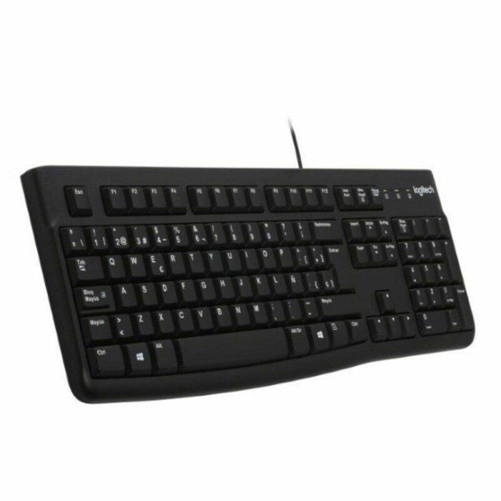 Tastatură Logitech K120 Negru Qwerty Spaniolă Spaniolă