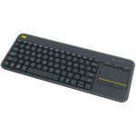 Tastatură Logitech K400 Plus Negru Qwerty Spaniolă