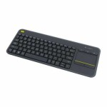 Tastatură Logitech K400 Plus Negru Qwerty Spaniolă