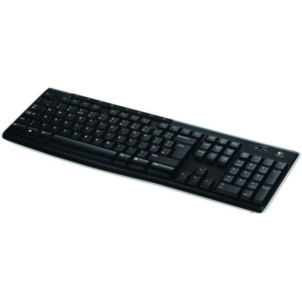 Tastatură Fără Fir Logitech K270 Negru Qwerty Spaniolă 2.4 GHz