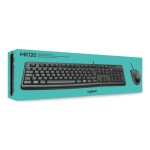 Tastatură și Mouse Optic Logitech MK120 Negru Qwerty Spaniolă