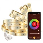 Benzi LED Muvit MIOLST002 Negru Multicolor Auriu* F 5 m