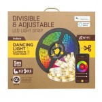 Benzi LED Muvit MIOLST002 Negru Multicolor Auriu* F 5 m