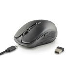 Mouse Fără Fir NGS EVO RUST Negru 1600 dpi