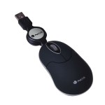 Mouse Optic Retractabil NGS SINBLACK Negru