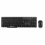 Tastatură și Mouse NGS EUPHORIA KIT Negru QWERTY Qwerty US Fără Fir