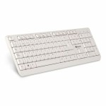 Tastatură NGS Spike Alb Negru Qwerty Spaniolă