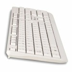 Tastatură NGS Spike Alb Negru Qwerty Spaniolă