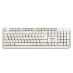 Tastatură NGS Spike Alb Negru Qwerty Spaniolă