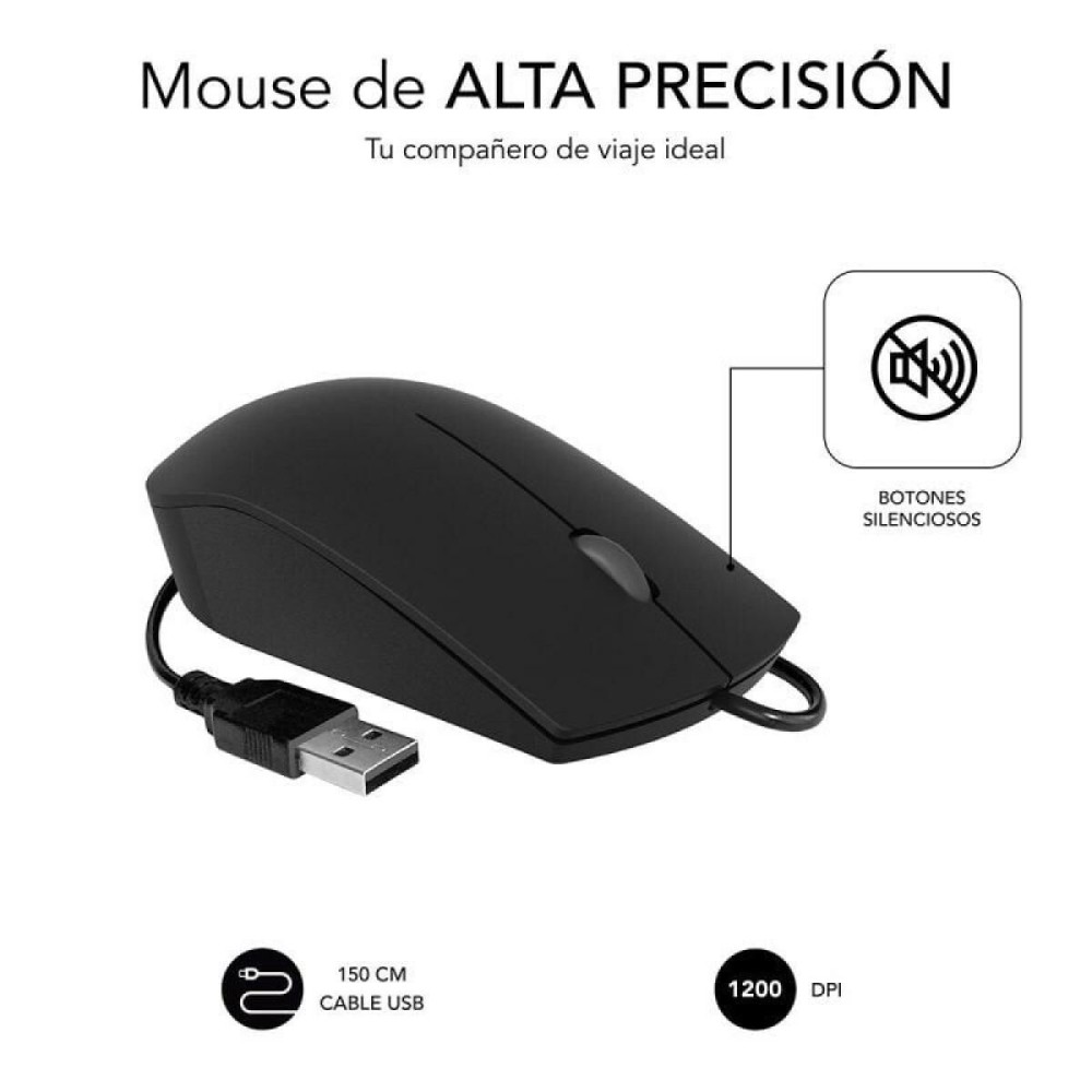 Mouse Subblim BUSINESS 1200 DPI Negru