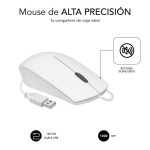 Mouse Subblim SUBMO-B2BS002 Alb 1200 DPI