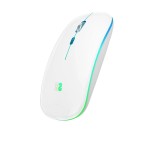 Mouse Bluetooth Fără Fir Subblim SUBMO-LDFLAT2 Alb 1600 dpi